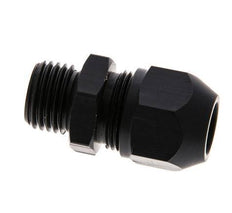 7x4mm & G1/4'' Aluminum Straight Compression Fitting with Male Threads 10 bar PVC and PA