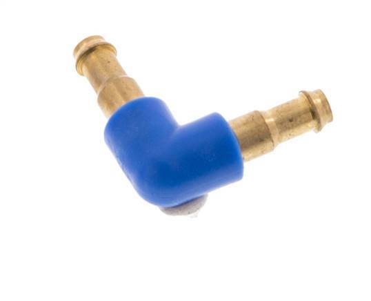 4 mm Brass/Plastic Elbow Hose Connector [2 Pieces]