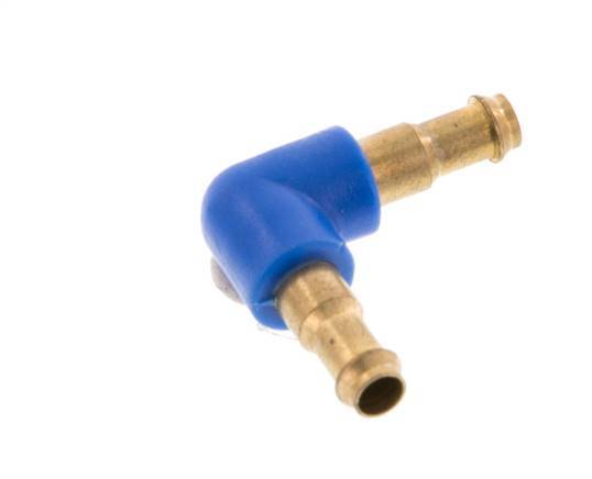 4 mm Brass/Plastic Elbow Hose Connector [2 Pieces]