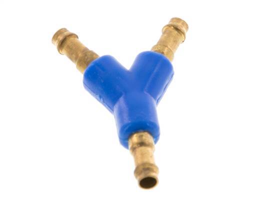 3 mm Brass/Plastic Y Hose Connector [2 Pieces]