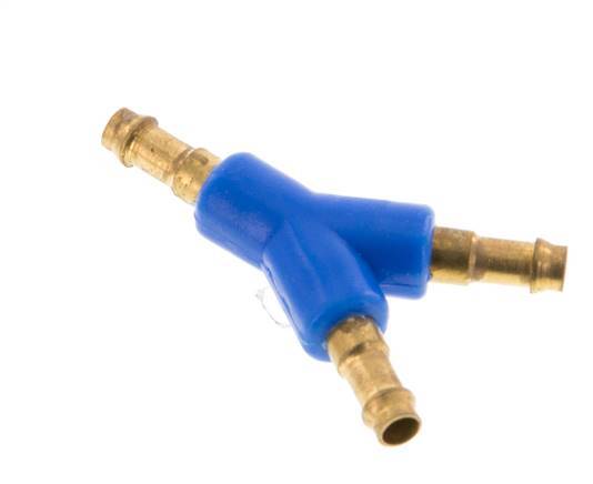 3 mm Brass/Plastic Y Hose Connector [2 Pieces]