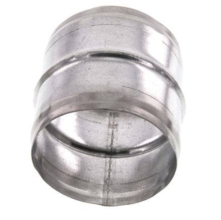 80 mm zink plated Steel Hose Connector