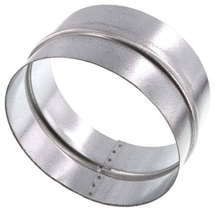 175 mm (7'') zink plated Steel Hose Connector