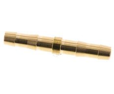 8 mm (5/16'') Brass Hose Connector DIN EN 560 [5 Pieces]