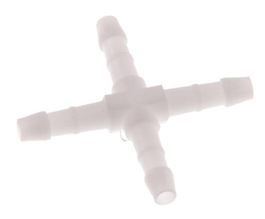 12 mm POM Cross Hose Connector [2 Pieces]
