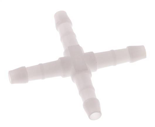 12 mm POM Cross Hose Connector [2 Pieces]