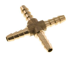 6 mm (1/4'') Brass Cross Hose Connector [2 Pieces]