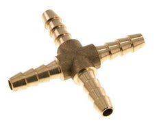 6 mm (1/4'') Brass Cross Hose Connector [2 Pieces]