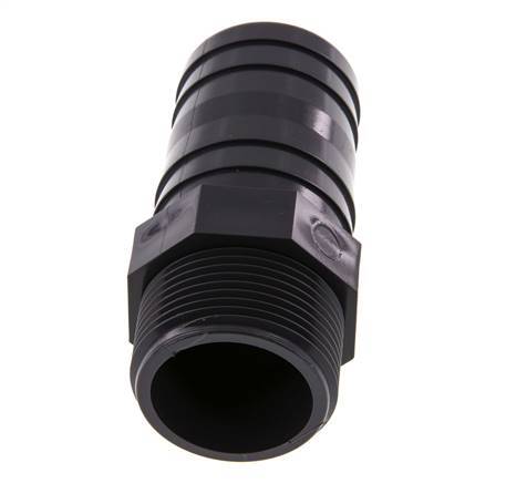 40 mm & G1-1/4'' PVC-U Hose Barb Male 92mm EN 1452-3 [2 Pieces]