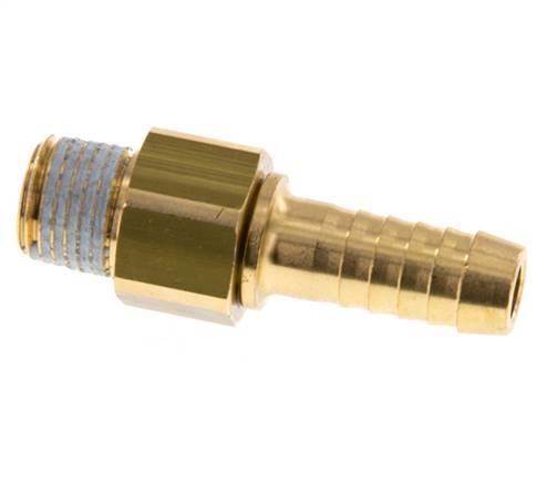 9 mm (3/8'') & R1/4'' Brass Hose Barb Male NBR Rotatable