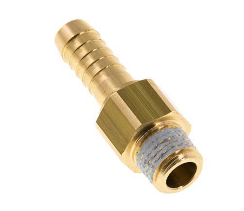 9 mm (3/8'') & R1/4'' Brass Hose Barb Male NBR Rotatable