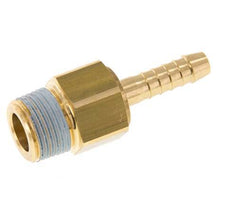 6 mm (1/4'') & R3/8'' Brass Hose Barb Male NBR Rotatable