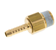 6 mm (1/4'') & R3/8'' Brass Hose Barb Male NBR Rotatable