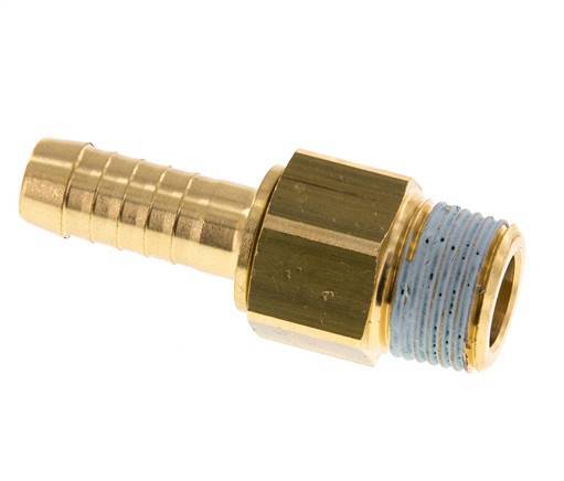 9 mm (3/8'') & R3/8'' Brass Hose Barb Male NBR Rotatable