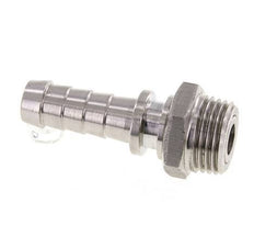 13 mm (1/2'') & R1/2'' Stainless Steel 1.4301 Hose Barb Male FKM Rotatable