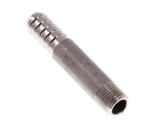 13 mm (1/2'') & R1/4'' Stainless Steel 1.4571 Hose Barb Male 70mm