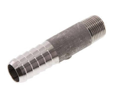 16 mm (5/8'') & R3/8'' Stainless Steel 1.4571 Hose Barb Male 70mm