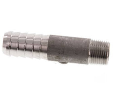 16 mm (5/8'') & R3/8'' Stainless Steel 1.4571 Hose Barb Male 70mm