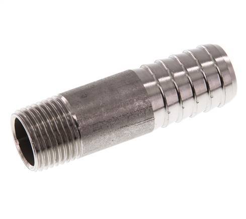 19 mm (3/4'') & R1/2'' Stainless Steel 1.4571 Hose Barb Male 70mm