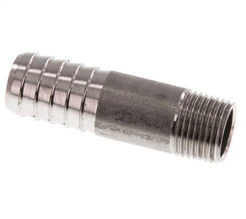 19 mm (3/4'') & R1/2'' Stainless Steel 1.4571 Hose Barb Male 70mm