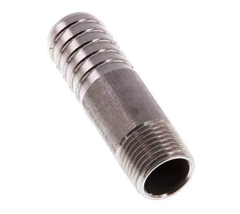 19 mm (3/4'') & R1/2'' Stainless Steel 1.4571 Hose Barb Male 70mm