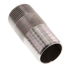 32 mm (1-1/4'') & R1'' Stainless Steel 1.4571 Hose Barb Male 70mm