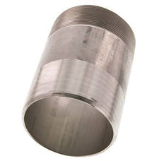90 mm (3-1/2'') & R3'' Stainless Steel 1.4571 Hose Barb Male 120mm