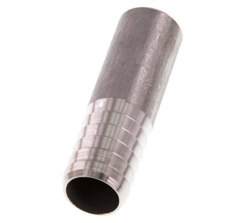 19 mm (3/4'') & 21.3 mm (1/2'') Stainless Steel 1.4571 Hose Barb Welding End 70mm