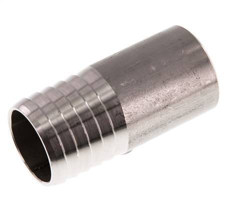 32 mm (1-1/4'') & 33.7 mm (1'') Stainless Steel 1.4571 Hose Barb Welding End 70mm