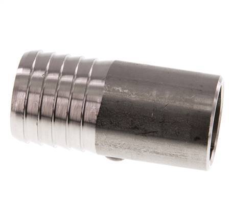 32 mm (1-1/4'') & 33.7 mm (1'') Stainless Steel 1.4571 Hose Barb Welding End 70mm