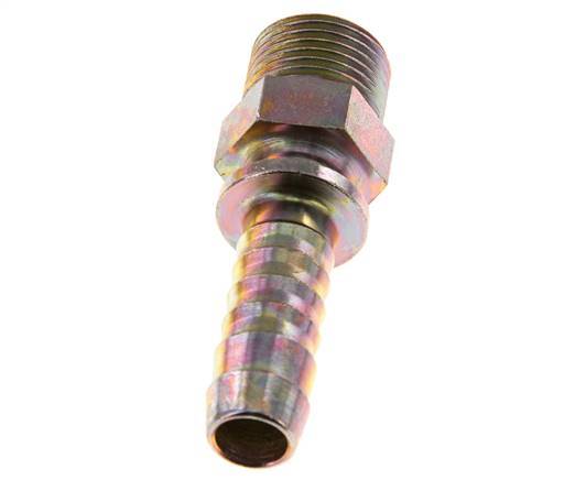 13 mm (1/2'') & G1/2'' zink plated Steel Hose Barb Male Safety collars