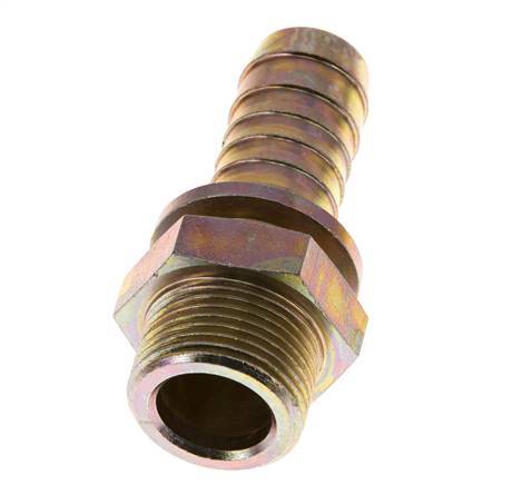 19 mm (3/4'') & G3/4'' zink plated Steel Hose Barb Male Safety collars
