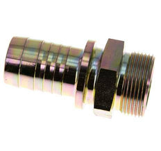32 mm (1-1/4'') & G1-1/4'' zink plated Steel Hose Barb Male Safety collars