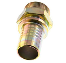 38 mm (1-1/2'') & G1-1/2'' zink plated Steel Hose Barb Male Safety collars