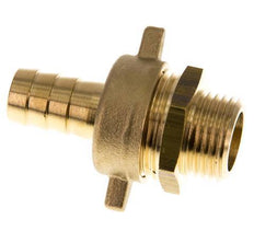 13 mm (1/2'') & G1/2'' Brass Hose Barb MaleConical Sealing NBR Wing Nut
