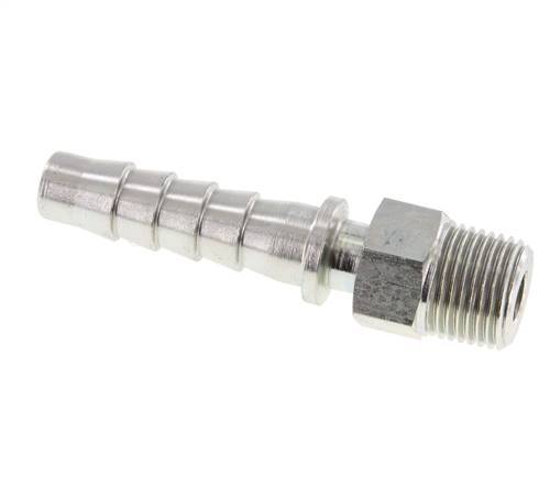 13x25 mm & R1/2'' zink plated Steel Hose Pillar with Male Threads DIN EN 14423