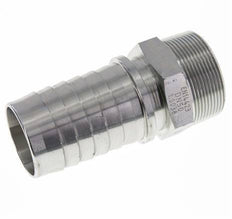 50x68 mm & R2'' zink plated Steel Hose Pillar with Male Threads DIN EN 14423