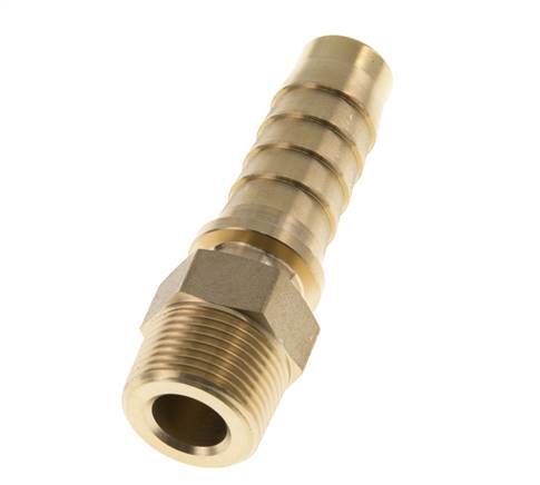 19x33 mm & R3/4'' Brass Hose Pillar with Male Threads DIN EN 14423