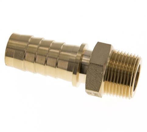25x40 mm & R1'' Brass Hose Pillar with Male Threads DIN EN 14423