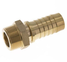 32x48 mm & R1-1/4'' Brass Hose Pillar with Male Threads DIN EN 14423