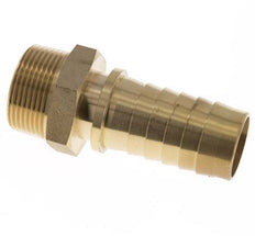 32x48 mm & R1-1/4'' Brass Hose Pillar with Male Threads DIN EN 14423