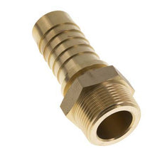32x48 mm & R1-1/4'' Brass Hose Pillar with Male Threads DIN EN 14423