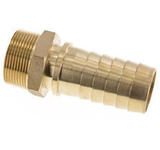 38x54 mm & R1-1/2'' Brass Hose Pillar with Male Threads DIN EN 14423