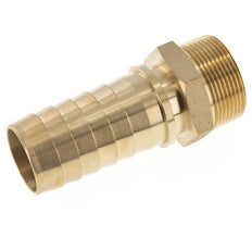 38x54 mm & R1-1/2'' Brass Hose Pillar with Male Threads DIN EN 14423
