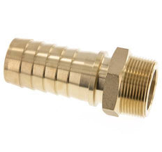 38x54 mm & R1-1/2'' Brass Hose Pillar with Male Threads DIN EN 14423
