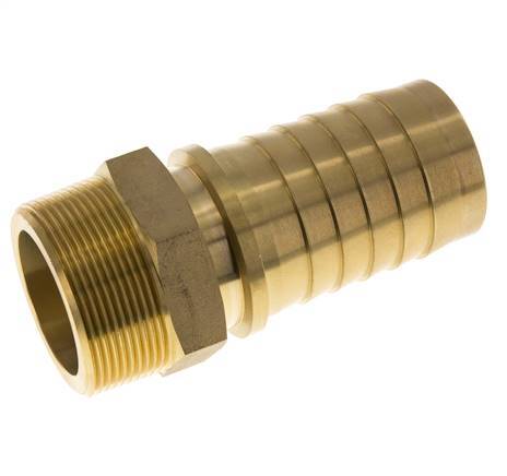 50x68 mm & R2'' Brass Hose Pillar with Male Threads DIN EN 14423