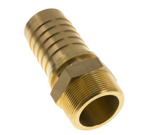 50x68 mm & R2'' Brass Hose Pillar with Male Threads DIN EN 14423