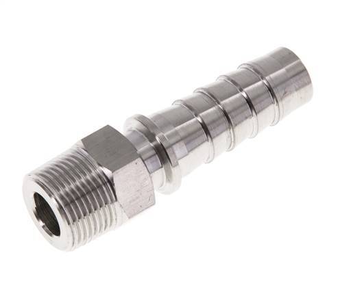 19x33 mm & R3/4'' Stainless Steel 1.4301 Hose Pillar with Male Threads DIN EN 14423