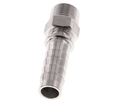 19x33 mm & R3/4'' Stainless Steel 1.4301 Hose Pillar with Male Threads DIN EN 14423