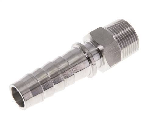 19x33 mm & R3/4'' Stainless Steel 1.4301 Hose Pillar with Male Threads DIN EN 14423